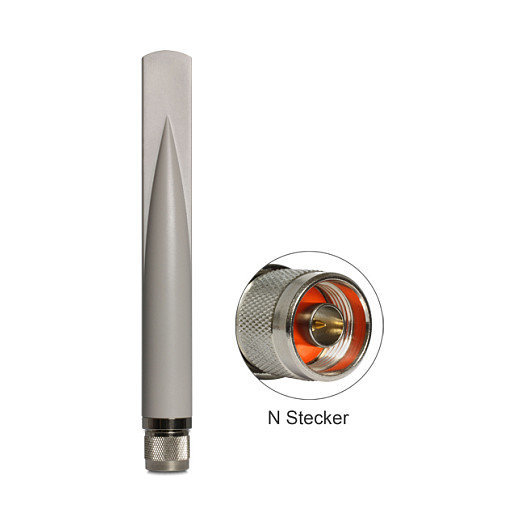 Delock GSM / UMTS Antena 88453 (N muški konektor, 2.5 dBi, omnidirekcijska, vanjska)-0