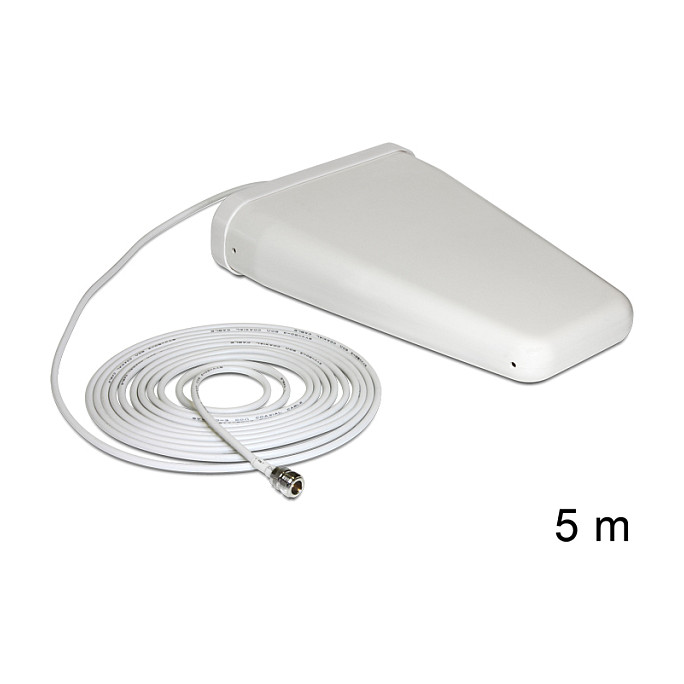 LTE Antena DELOCK 88808 (N konektor, 8-9 dBi, 5m kabel, vanjska, usmjerena)-0