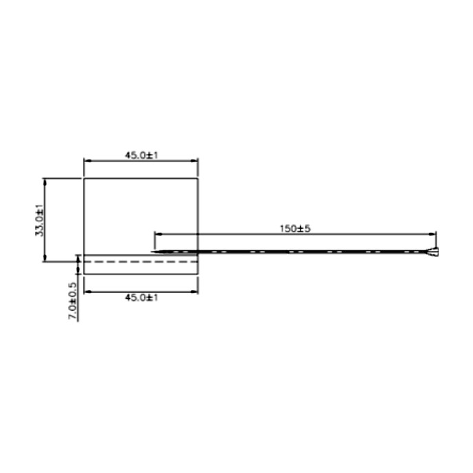 LTE Antena DELOCK 88981 (Interna, PCB, 2.0 - 3.5 dBi, MHF I konektor, 15 cm)-1