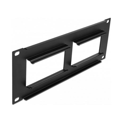 Patch panel DELOCK Easy 45 10" 2U 2 utora crni (81379)-1