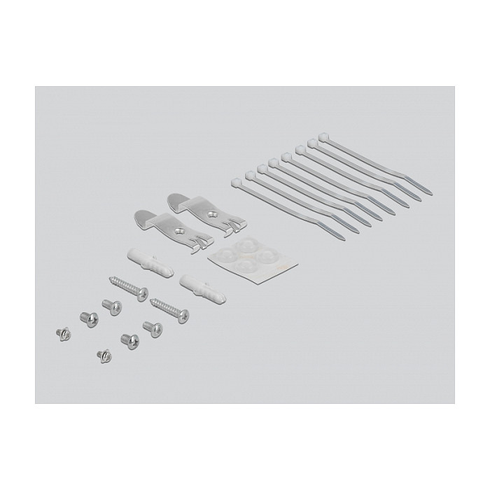 Keystone Patch Panel DELOCK 86233 (8 portova, za zidnu montažu)-3