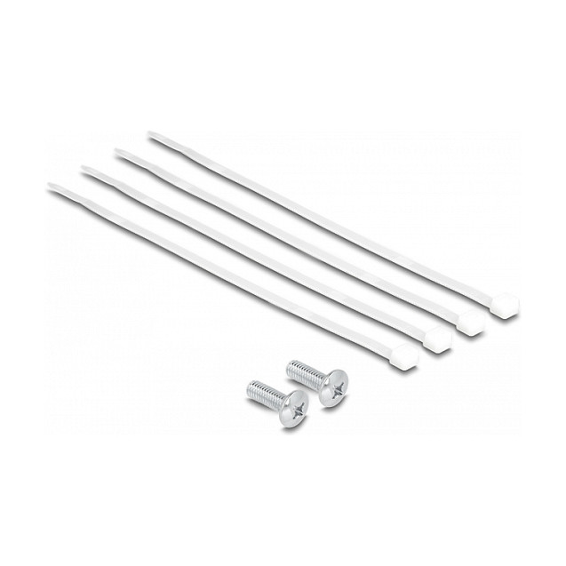 Mrežni patch panel DELOCK 10" 8 Port Cat.6A (0.5U, STP, sivi)-3