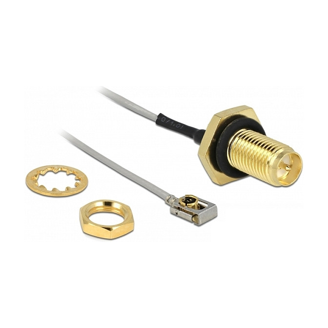 DELOCK Antenski kabel RP-SMA na MHF I (U.FL) 20cm (IP67, 1.13 koaksijalni)-1