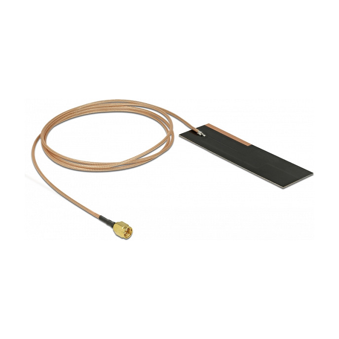 LPWAN Antena DELOCK 89998 (863-928 MHz, 1-2 dBi, SMA, 1m, PCB)