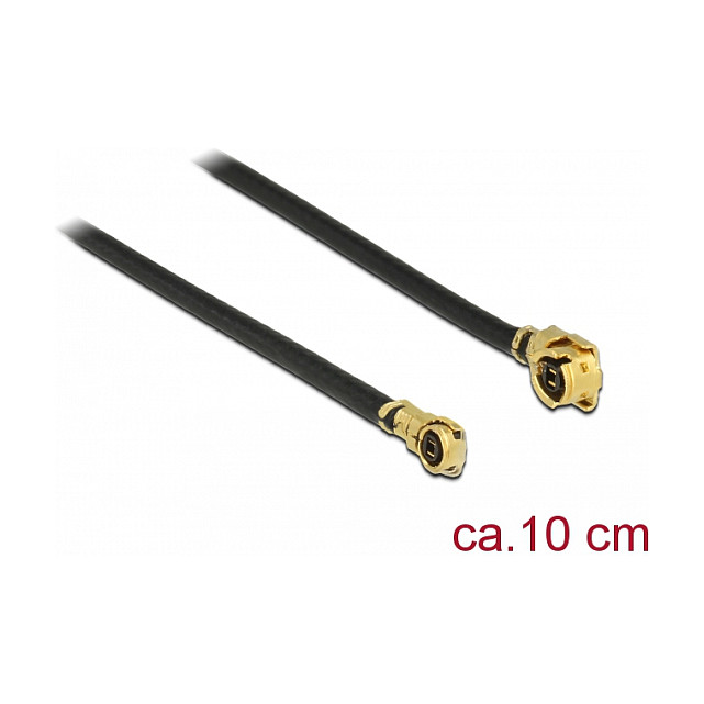DELOCK Antenski kabel MHF I (muški) na MHF 4L (muški) 1.13, 10 cm (89940)