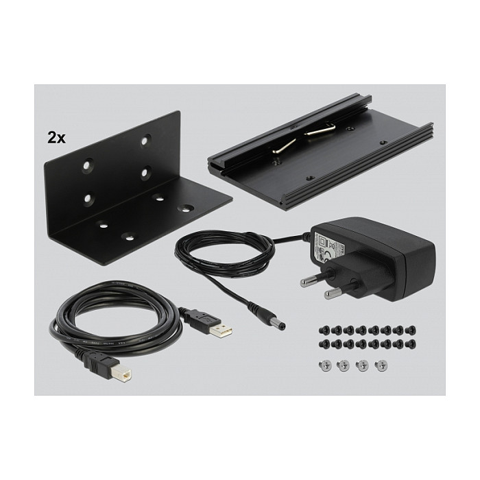 USB na Serijski RS-232 Hub DELOCK 87699 (12x RS-232, zaštita od prenapona, -40 do 85 °C)-3