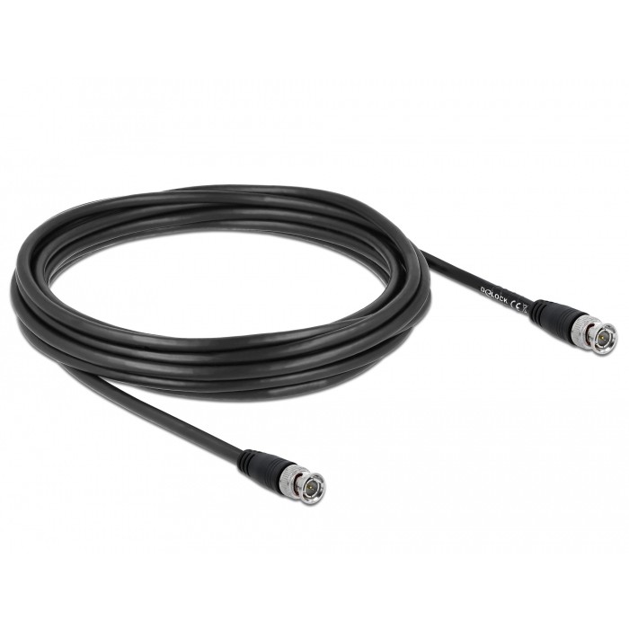 BNC Kabel DELOCK 89418 (RG-58, 50 Ohm, 5 m)