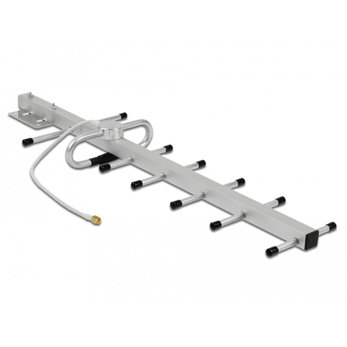 DELOCK LPWAN Yagi Antena 12612 (806-896MHz, 10dBi, SMA, vanjska)