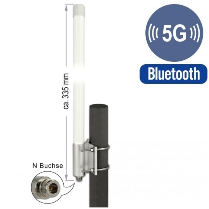 DELOCK 5G LTE Antena 88960 (N konektor, -2.14 - 2.93 dBi, IP67, vanjska)-1