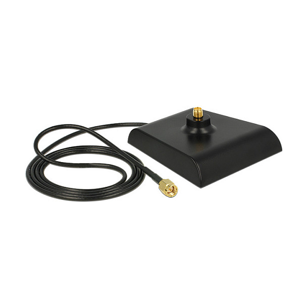 Magnetska baza za antenu DELOCK 88973 (SMA muški > SMA ženski, 1m CFD200 low loss kabel)