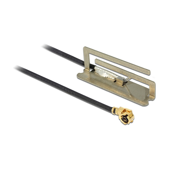 WLAN Antena DELOCK 86389 (MHF I, 1.6 dBi, 2.4/5 GHz, 45 cm, samoljepljiva)-0
