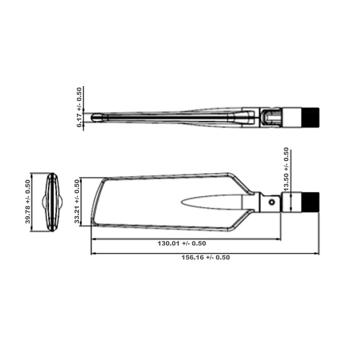 Antena DELOCK 12430 LTE / WLAN Dual Band (SMA, 1-4 dBi, omnidirekcijska, bijela)-2