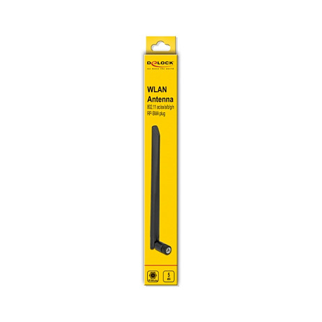 WLAN Antena DELOCK 12636 (RP-SMA, 5 dBi, 2.4/5 GHz, fleksibilna)-1