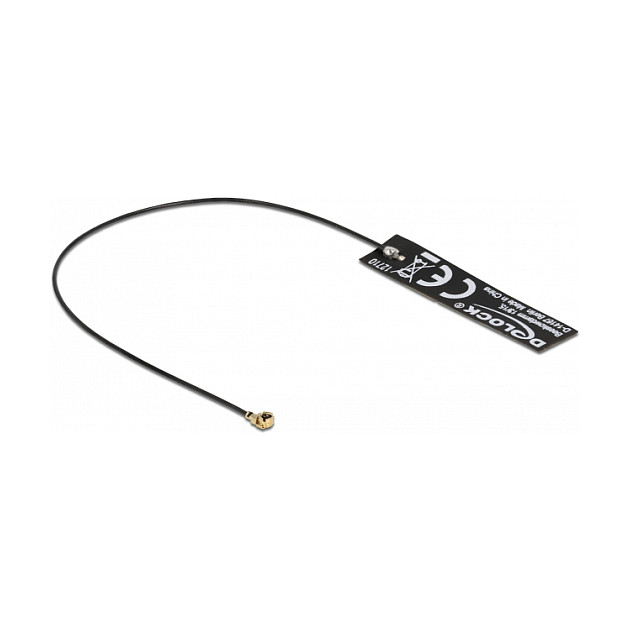 DELOCK 12710 GNSS antena (GPS L1/L2/L5, GLONASS, BEIDOU, GALILEO, MHF I konektor, FPC)