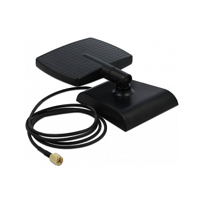 WLAN Antena DELOCK 90297 (RP-SMA, 4-6 dBi, WiFi 6, magnetska baza)-1