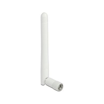 WLAN Antena DELOCK 12006 (RP-SMA, 2 dBi, omnidirekcijska, bijela)-0
