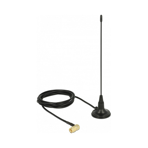 Antena DELOCK 89615 (480 MHz, 2.5 dBi, SMA, 1.5m kabel, magnetska baza)