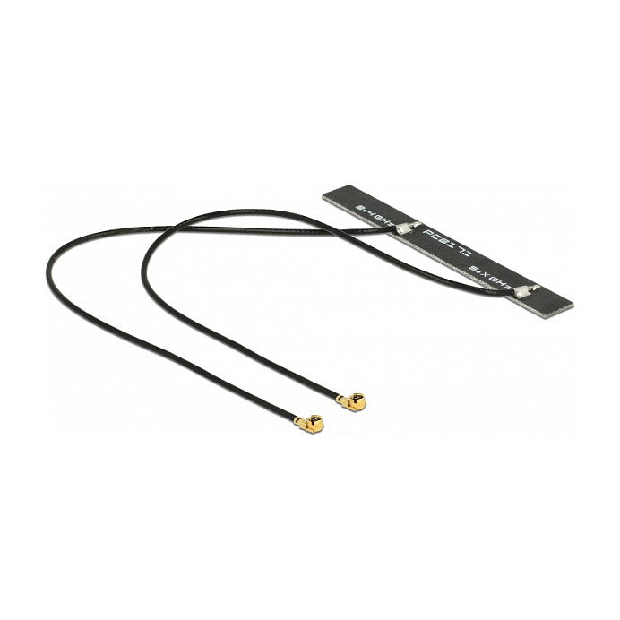 WLAN Antena DELOCK 88422 (Dual Band, 5 dBi, 2x MHF, PCB, samoljepljiva)