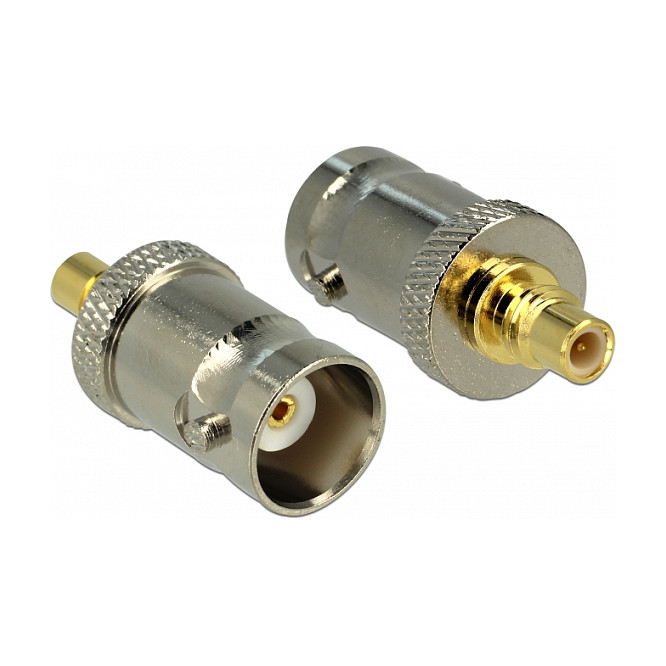 DELOCK RF adapter 65014 (SMC ženski na BNC ženski, 50 Ohm)-0