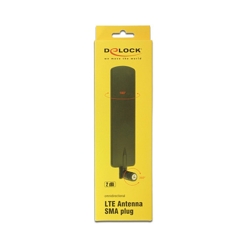 DELOCK 88432 LTE Antena (SMA, 2 dBi, omnidirekcionalna, zglobna)-1