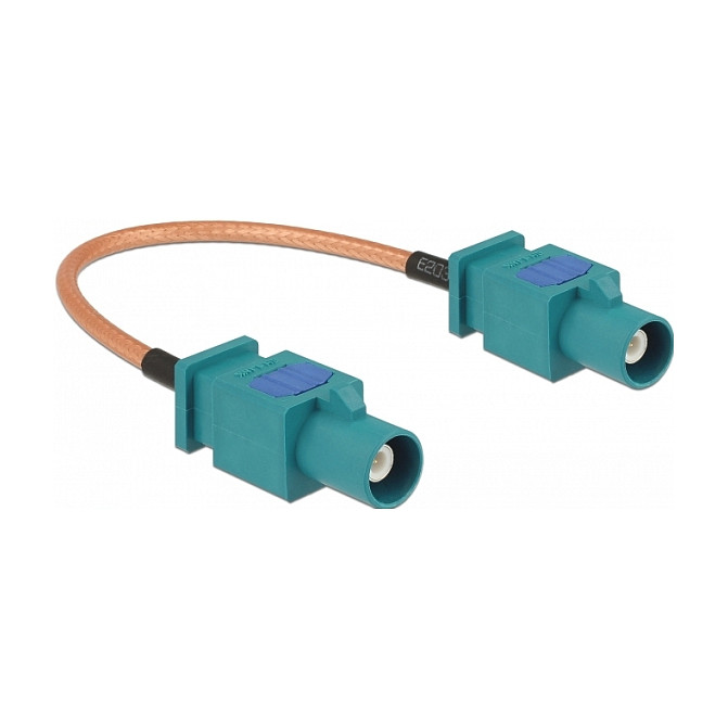 DELOCK Antenski kabel FAKRA Z (M) na FAKRA Z (M) RG-316 15 cm-0