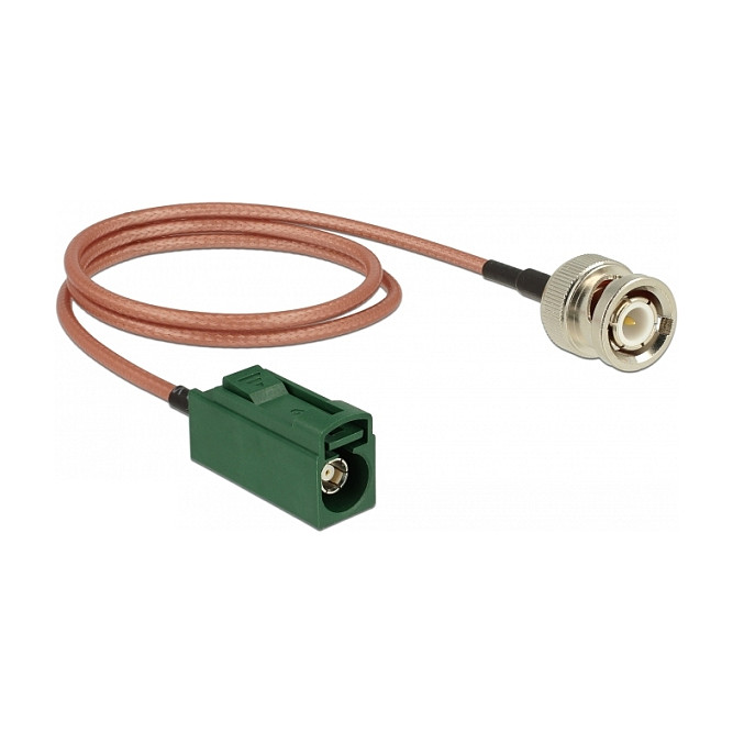 DELOCK Antenski kabel FAKRA E (Ž) na BNC (M) RG-316 50cm (50 Ohm)-0