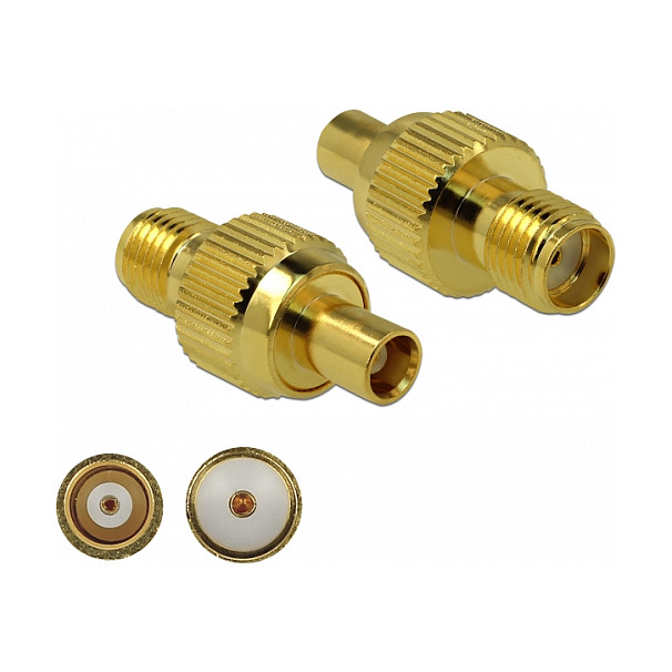 DELOCK Adapter SMA (ženski) na MCX (ženski) 3GHz (88901)-0