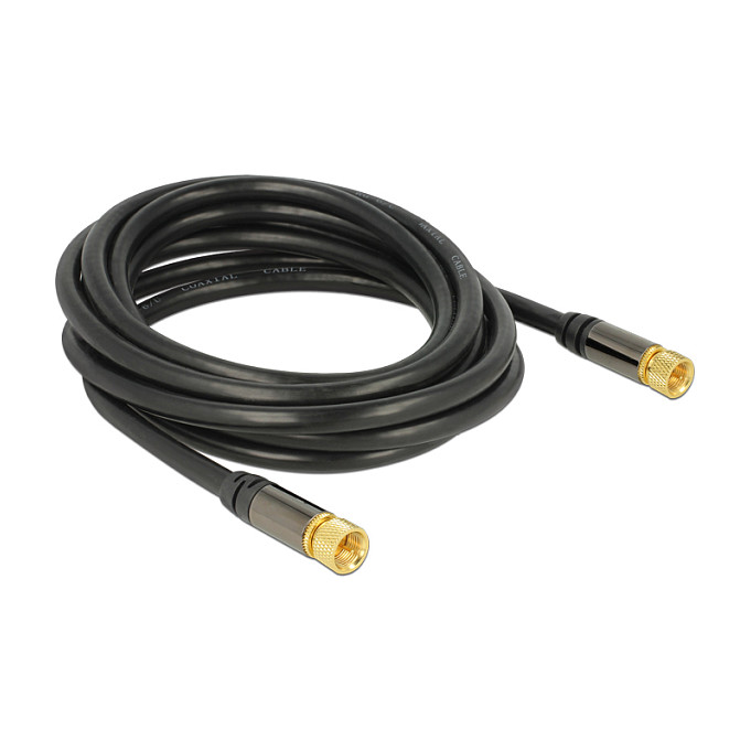 DELOCK Antenski Koaksijalni Kabel F-konektor na F-konektor RG-6/U 3m (88902)-0