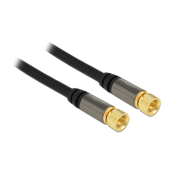 DELOCK Koaksijalni kabel F-konektor na F-konektor RG-6/U 5m (88943)-1