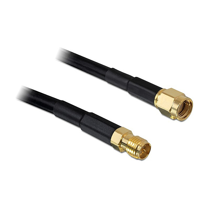 Antenski produžni kabel DELOCK 88921 (RP-SMA M > RP-SMA Ž, 15m, CFD200, Low Loss)-0