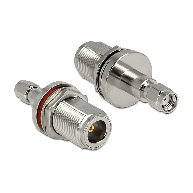 DELOCK Adapter N-ženski na RP-SMA muški za ugradnju (50 Ohm)-0