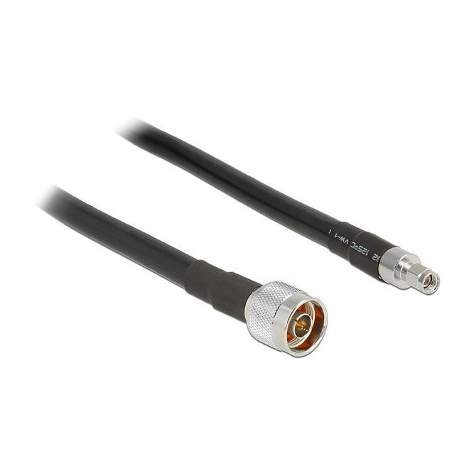 Antenski kabel DELOCK 88939 (N muški > RP-SMA muški, 3m, CFD400, Low Loss)-0