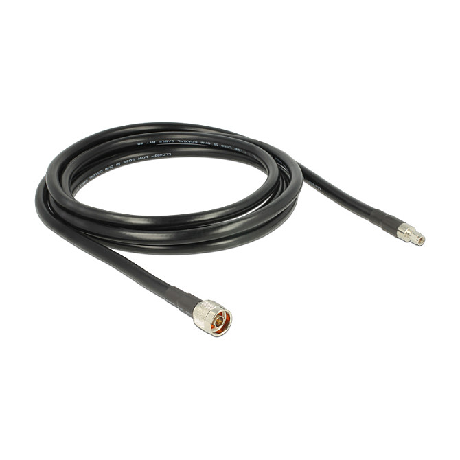 Antenski kabel DELOCK 88939 (N muški > RP-SMA muški, 3m, CFD400, Low Loss)-1