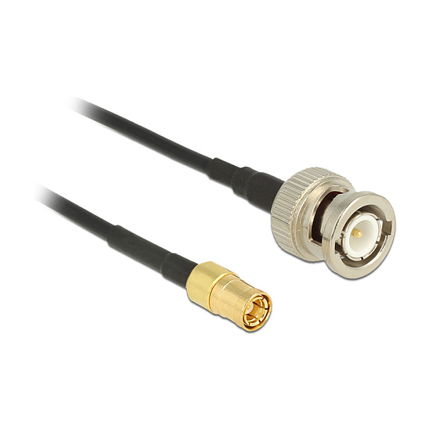 DELOCK Antenski kabel BNC (muški) na SMB (muški) RG-174, 50 Ohm, 3m-0