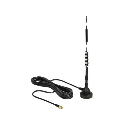 LTE Antena DELOCK 88423 (5 dBi, SMA, magnetska baza, 3m kabel, vanjska)-0