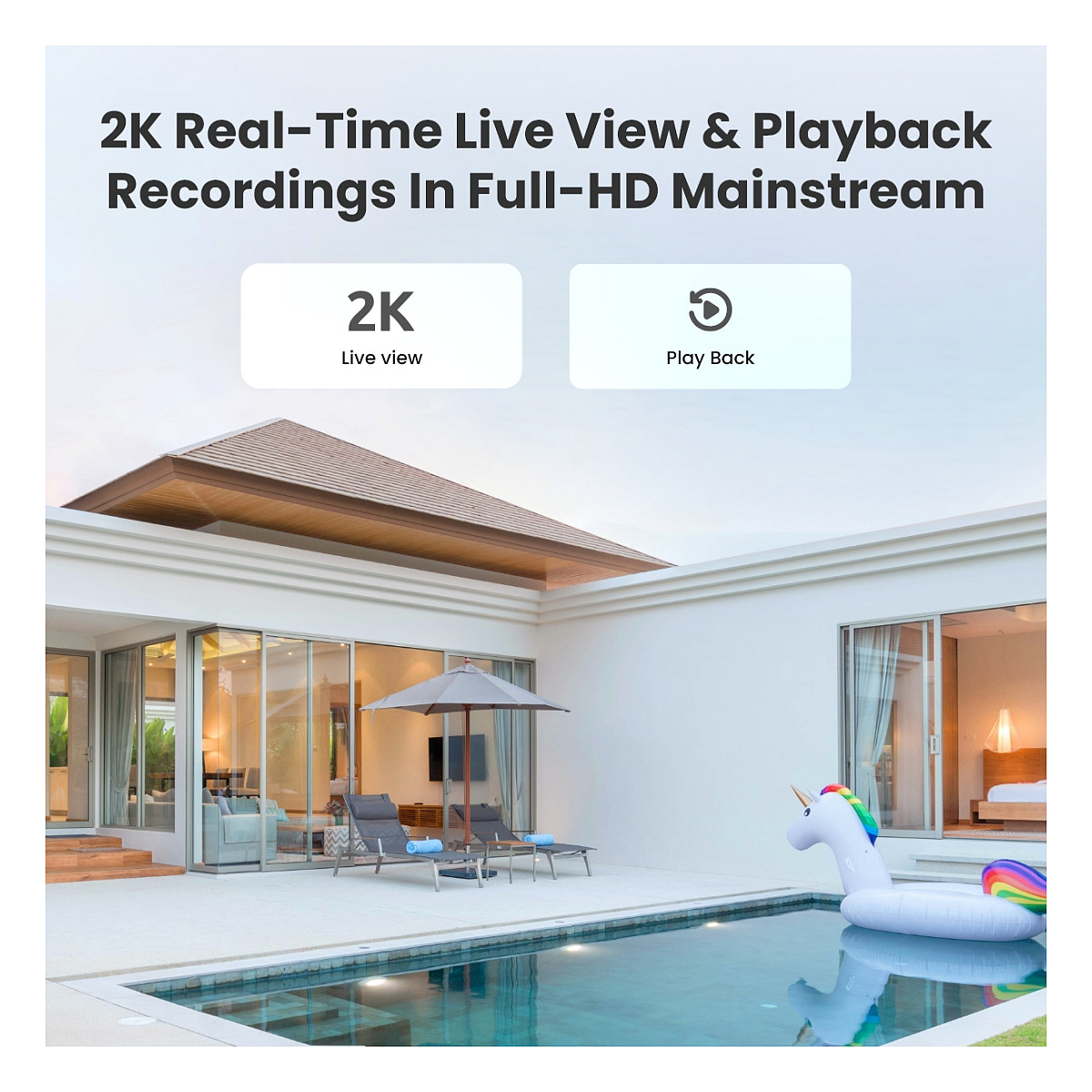 Sustav video nadzora REOLINK Home Hub 1 + 2x Argus B310 (4MP, ColorX, WiFi 6, baterija)-1