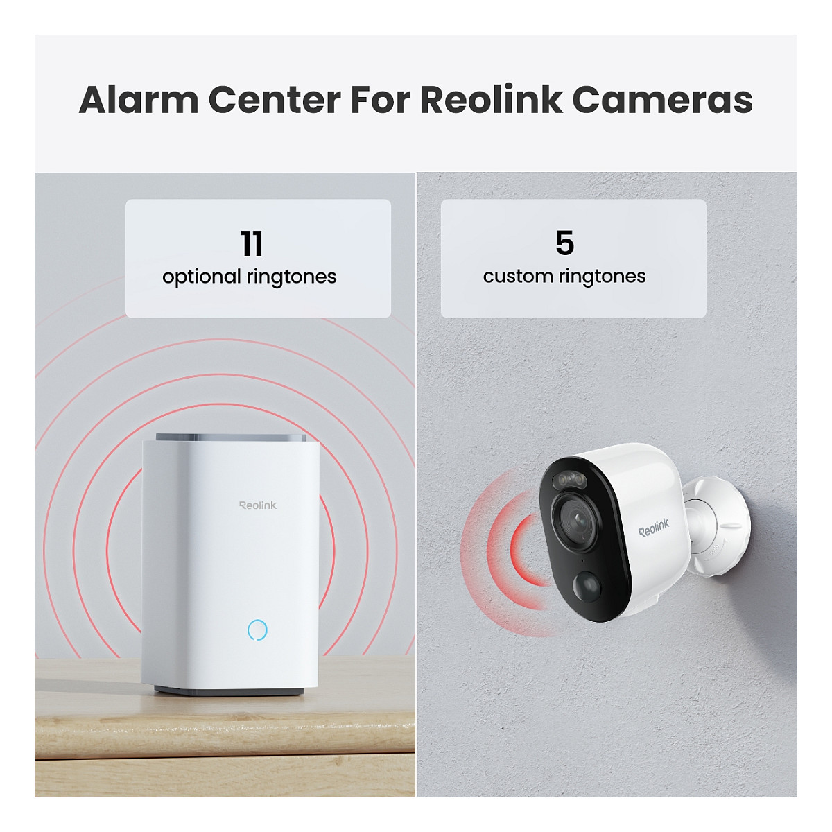 Sustav video nadzora REOLINK Home Hub 1 + 2x Argus B310 (4MP, ColorX, WiFi 6, baterija)-2