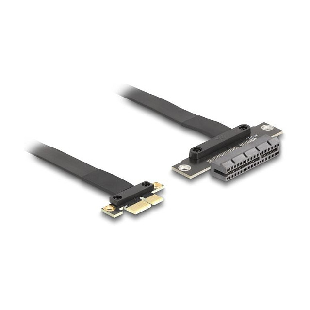 Riser kartica DELOCK PCI Express 3.0 x1 na x4 utor (30 cm kabel, 4-pin napajanje)-0