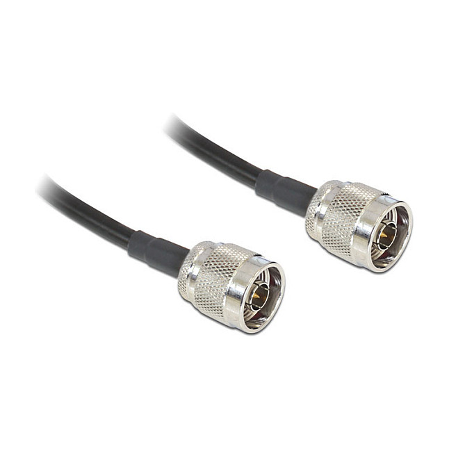 DELOCK Antenski kabel N-konektor (muški) na N-konektor (muški) LMR195 1m (low loss)