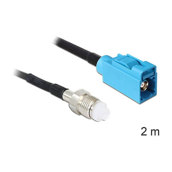 DELOCK Antenski kabel FAKRA Z (ž) na FME (ž) 2m (RG-316, 50 Ohm)