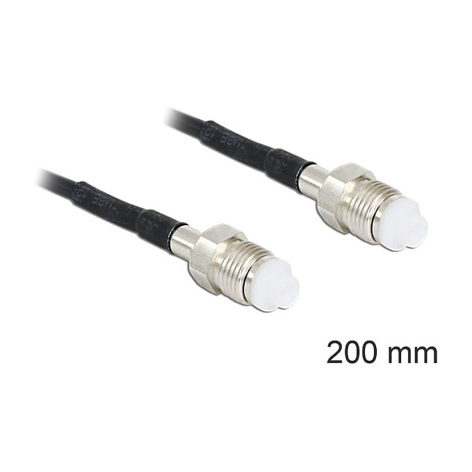 DELOCK RF Antenski Kabel FME ženski na FME ženski 20cm (RG-174, 50 Ohm)