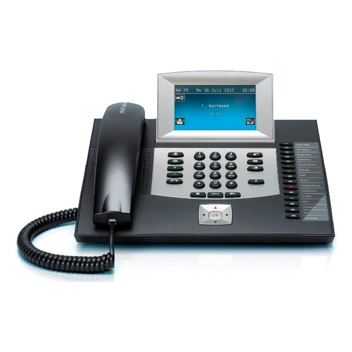 VoIP telefon AUERSWALD COMfortel 2600 IP (4.3" zaslon u boji, PoE, SIP)