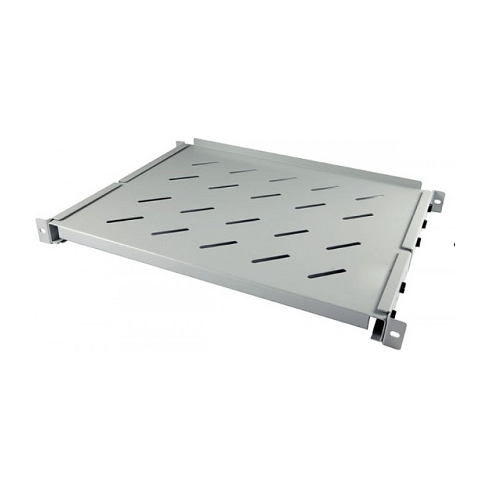 Polica za mrežni ormar ALLNET 1694 fiksna 1U (za ormare 800mm dubine, podesiva 550-650mm)-1