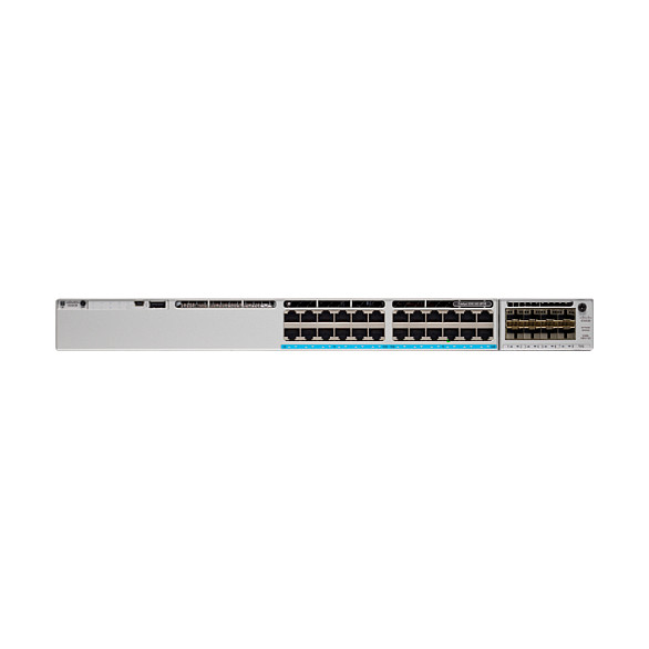 Mrežni switch CISCO Catalyst C9300-24P-E (24x GbE PoE+, L2/L3, 1U)