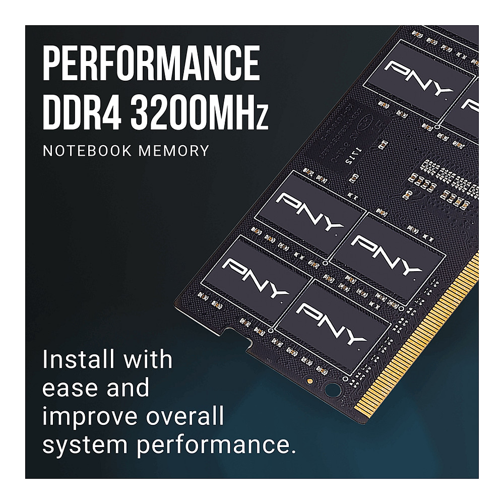 RAM memorija za laptop PNY Performance 8GB DDR4 (3200MHz, SODIMM, CL22)-5