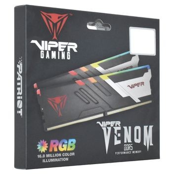 DDR5 RAM memorija PATRIOT Viper Venom RGB 64GB (2x32GB) 5200MHz CL40-9