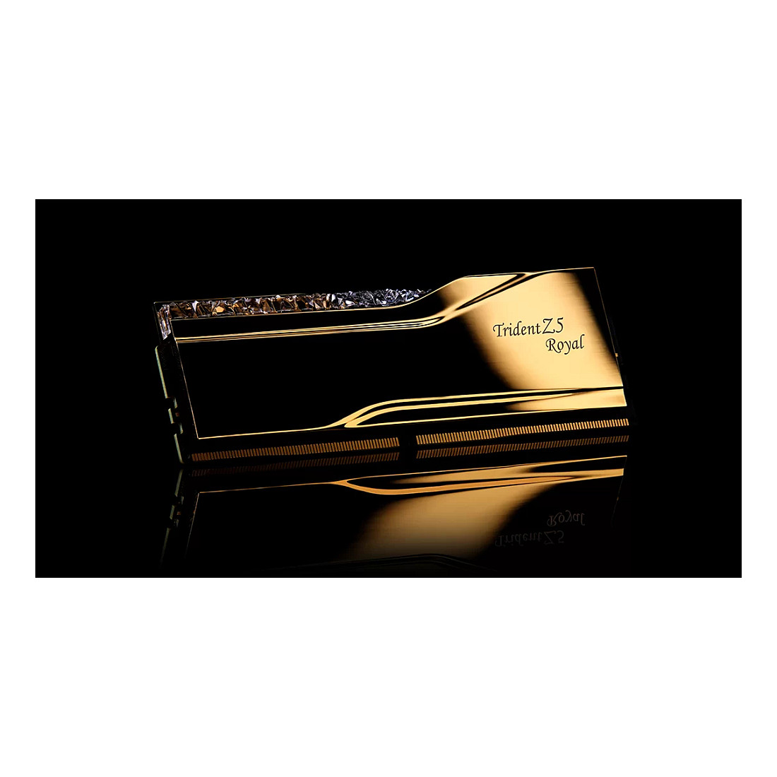 DDR5 RAM memorija G.SKILL Trident Z5 Royal 32GB (2x16GB) 7200MHz CL34 Gold (F5-7200J3445G16GX2-TR5G)