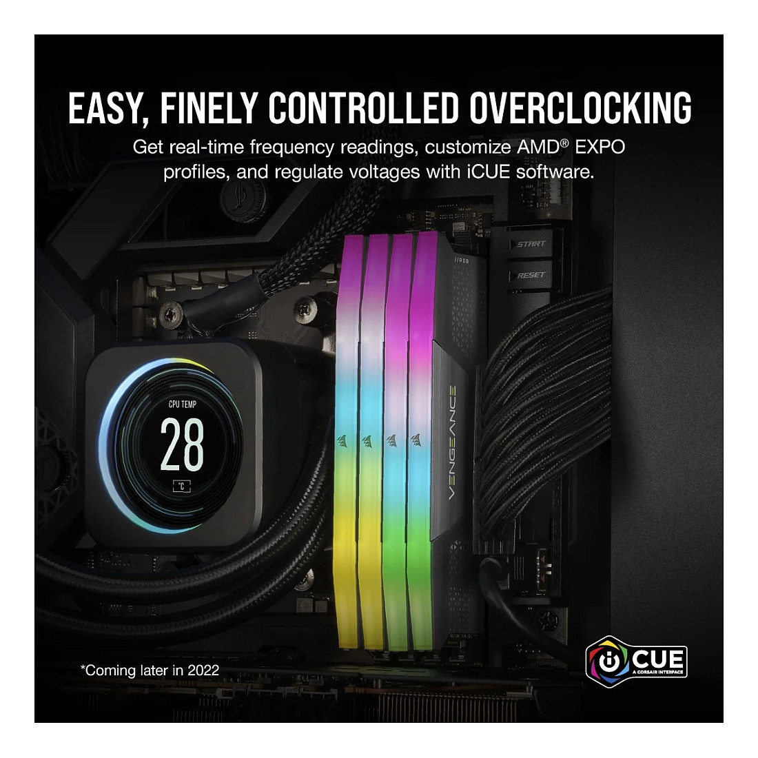 Radna memorija CORSAIR Vengeance RGB 32GB (2x16GB) DDR5 6000MHz CL38 (AMD EXPO, Intel XMP 3.0)-8