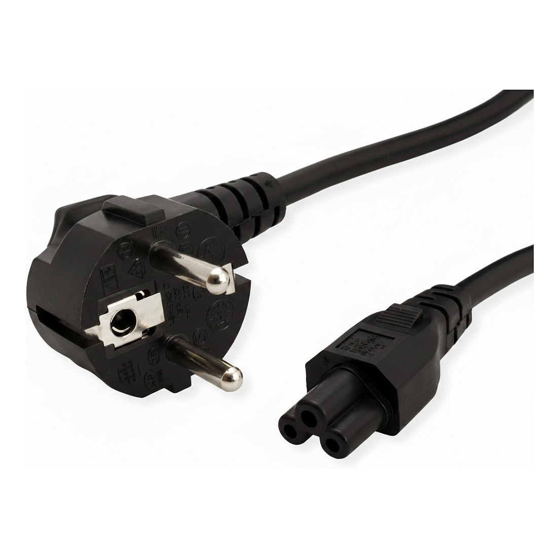 Strujni kabel VALUE za laptop 3-polni (IEC C5), 3 m, crni-0