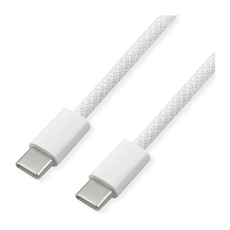 USB-C kabel VALUE USB 2.0 Type C na C (1m, 60W, bijeli)